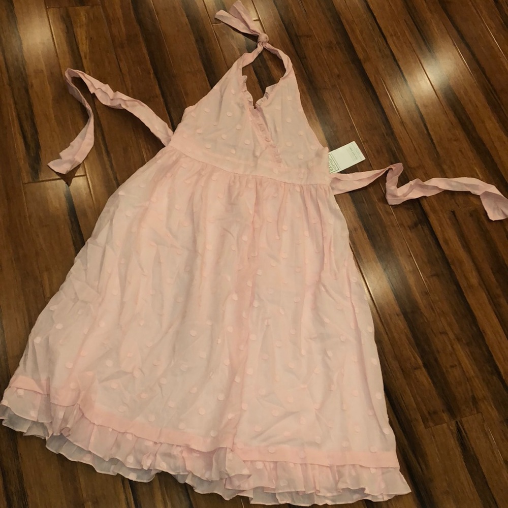 Orient express halter dress